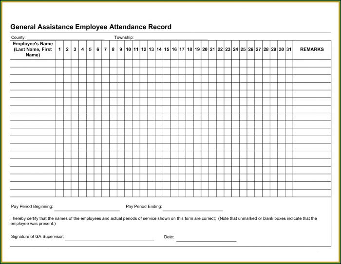 Employee Attendance Tracker Excel Template 2019 Employee Attendance Tracker Excel Template 2019