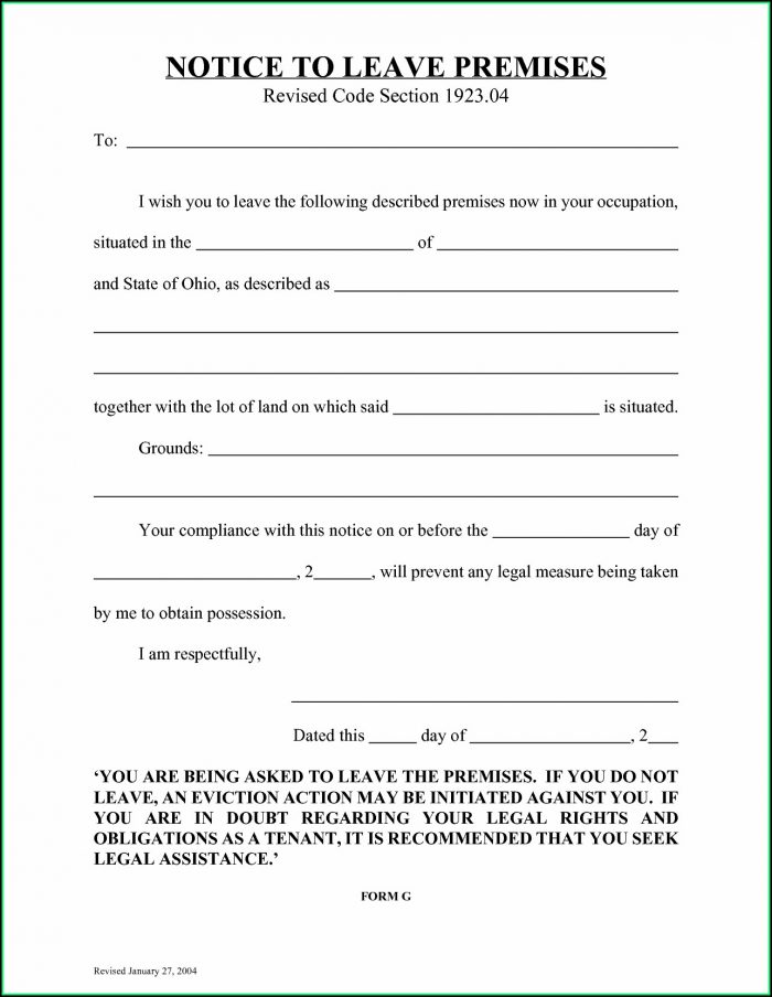 Eviction Notice Florida Template Eviction Notice Florida Template