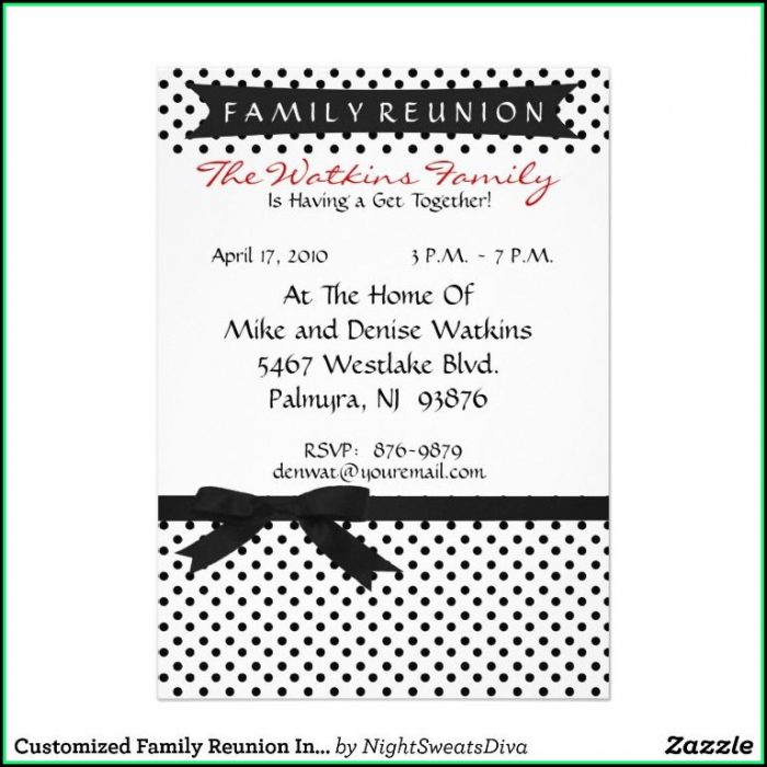 Family Reunion Invitation Letter Sample Family Reunion Invitation Letter Sample
