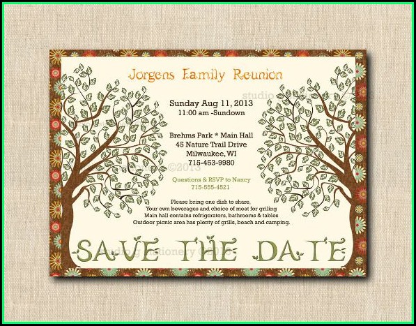 Family Reunion Invitation Templates Free Family Reunion Invitation Templates Free