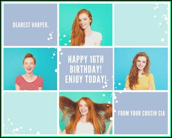 First Birthday Photo Collage Templates First Birthday Photo Collage Templates