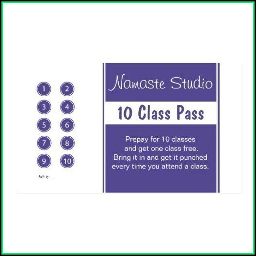 Fitness Punch Card Template Free Fitness Punch Card Template Free