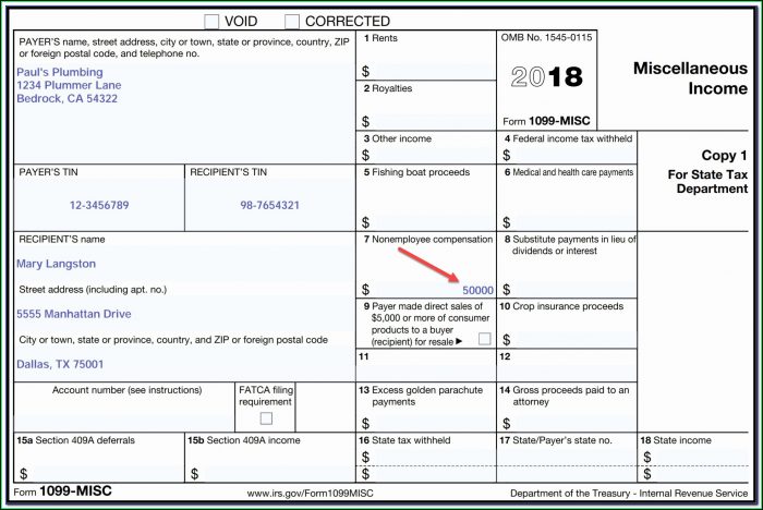 Free 1099 Misc Template For Word Free 1099 Misc Template For Word