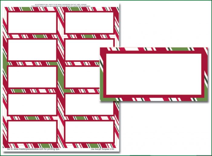 Free Christmas Address Label Templates Microsoft Word Free Christmas Address Label Templates Microsoft Word
