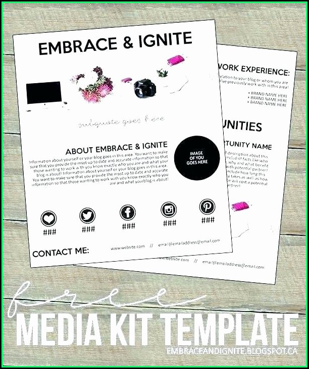 Free Epk Template For Musicians Free Epk Template For Musicians