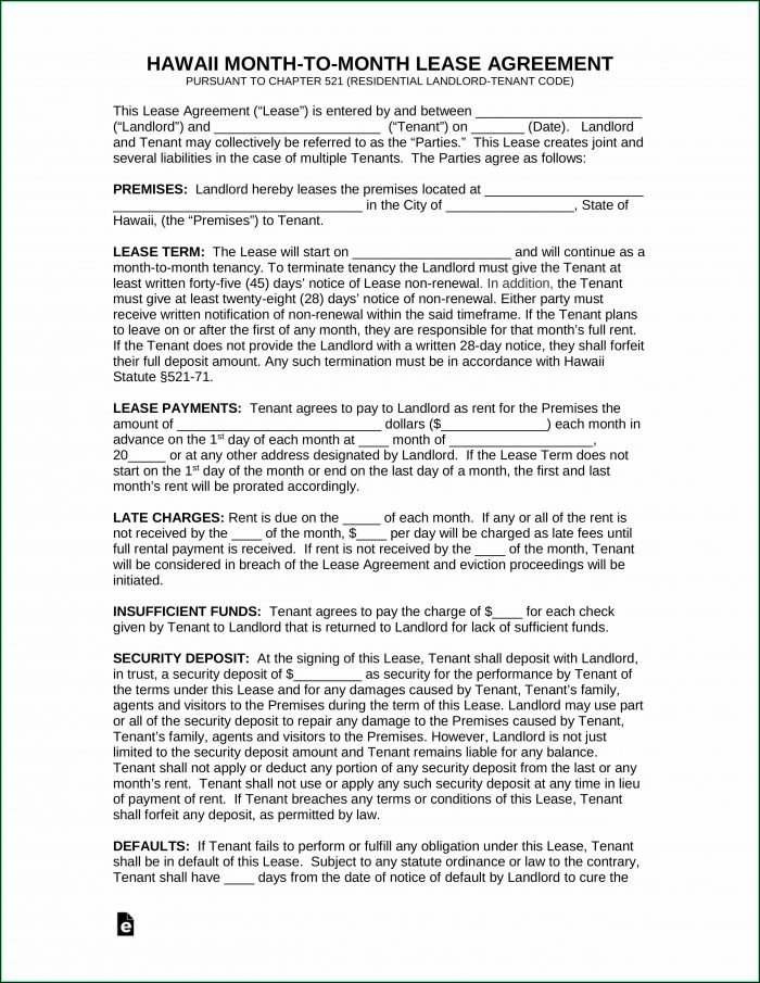 Free Month To Month Rental Agreement Template Word Free Month To Month Rental Agreement Template Word