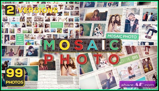 Free Photo Mosaic After Effects Templates Free Photo Mosaic After Effects Templates