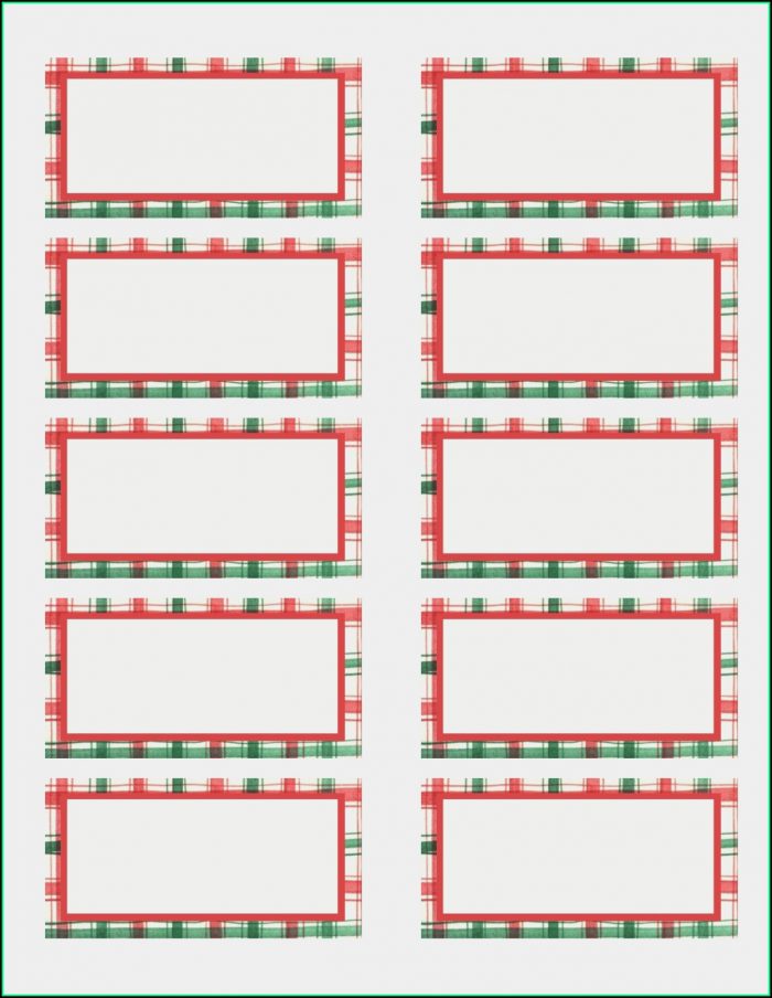 Free Printable Christmas Return Address Label Templates Free Printable Christmas Return Address Label Templates