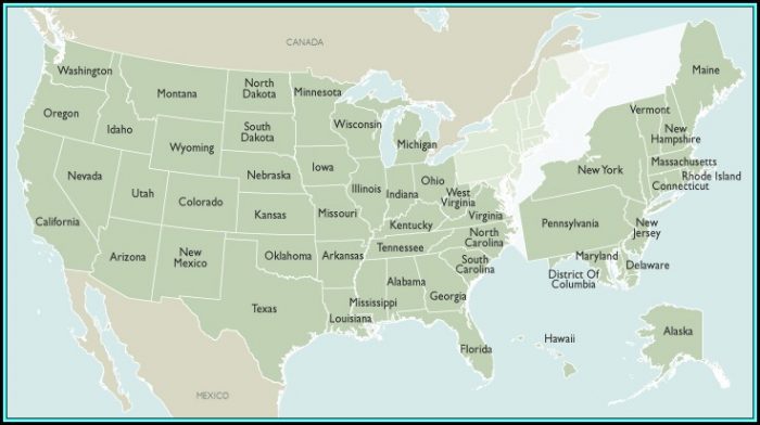 Laminated State Wall Maps Laminated State Wall Maps