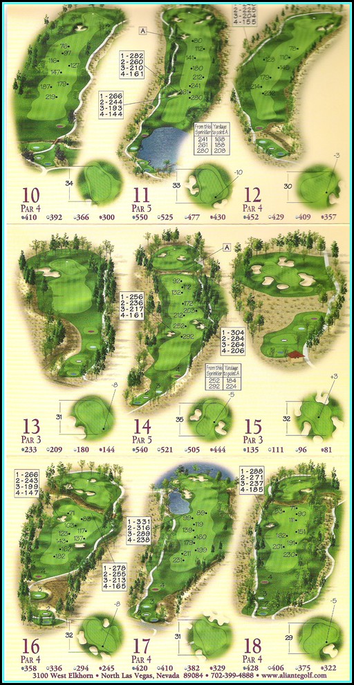 Map Of Golf Courses In Las Vegas Nevada Map Of Golf Courses In Las Vegas Nevada