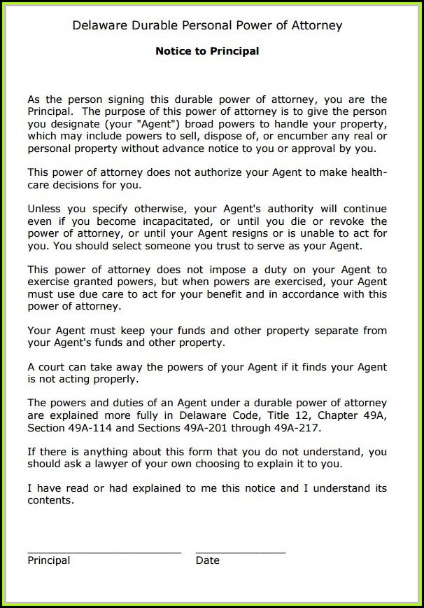 Sample California Durable Power Of Attorney Form Sample California Durable Power Of Attorney Form