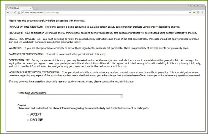 Sample Electronic Signature Consent Form Sample Electronic Signature Consent Form