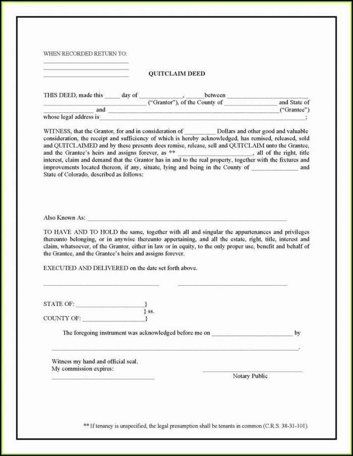 State Of California Quit Claim Deed Form State Of California Quit Claim Deed Form