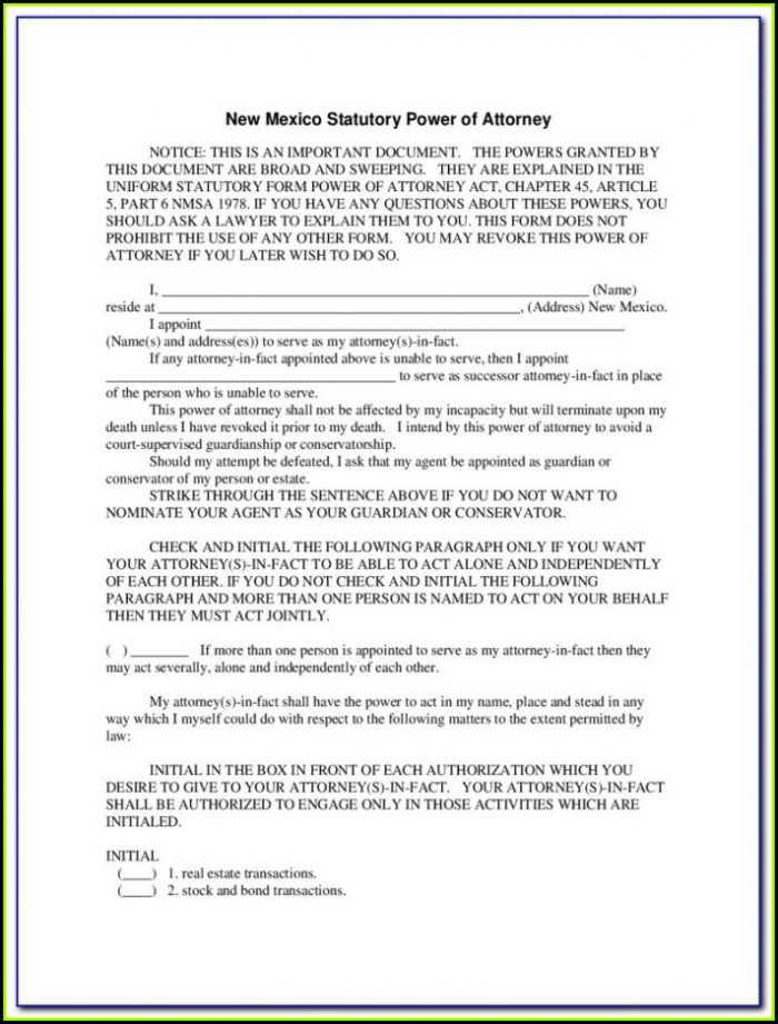 Wv Statutory Power Of Attorney Form Wv Statutory Power Of Attorney Form
