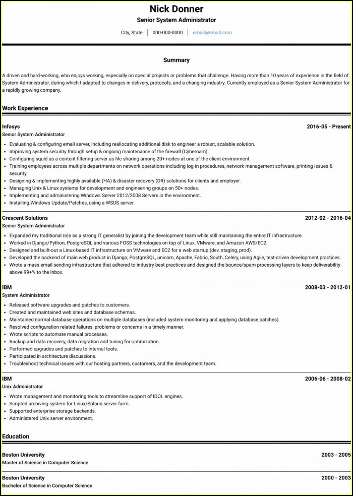Admin Resume In Word Format India Admin Resume In Word Format India