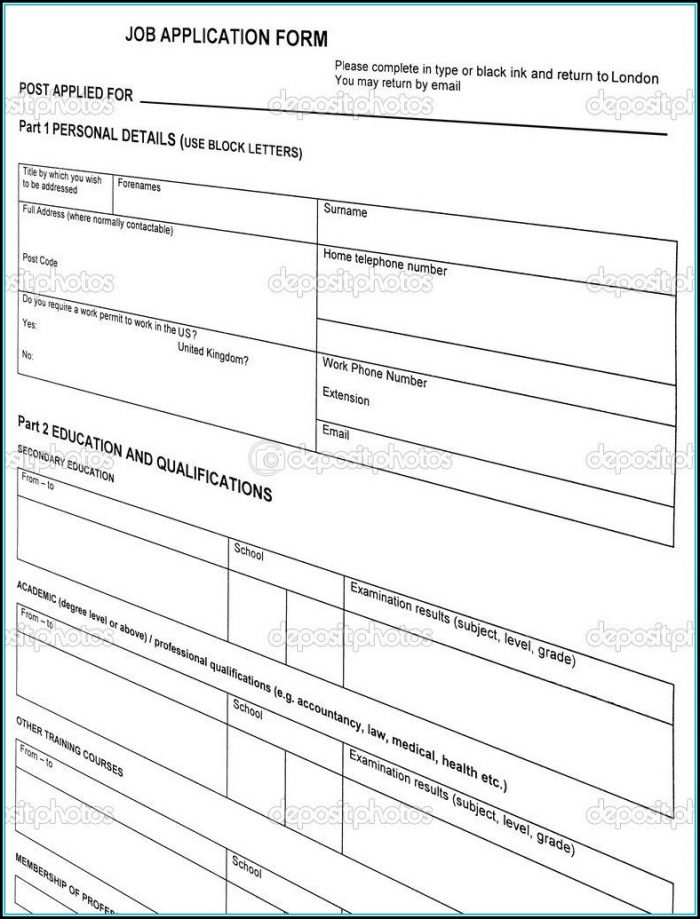 Blank Resume Forms To Print Blank Resume Forms To Print