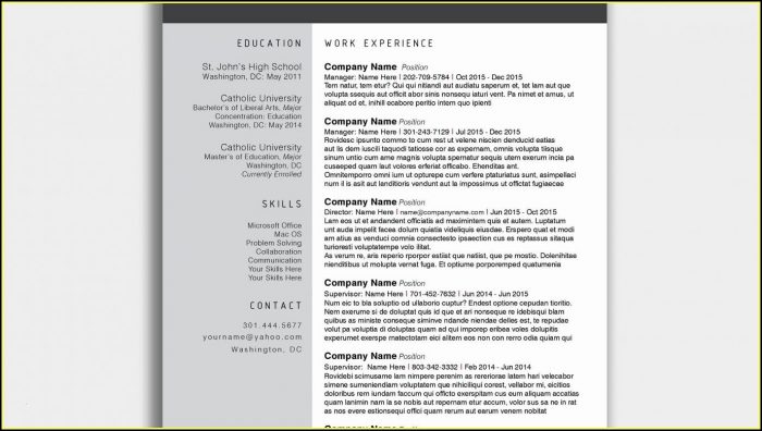 Completely Free Resume Template Download Completely Free Resume Template Download