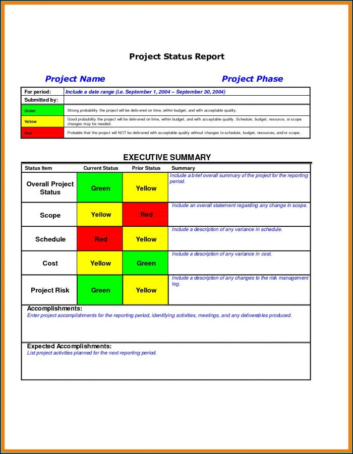 Construction Project Management Report Template Construction Project Management Report Template
