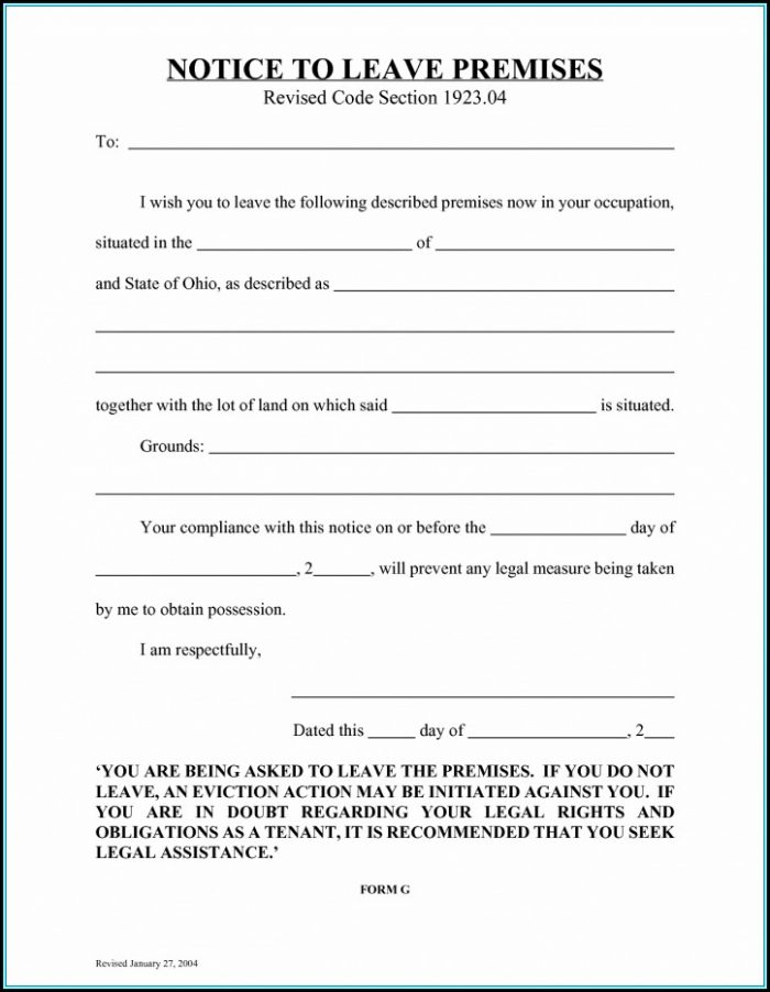 Eviction Notice Sample Florida Eviction Notice Sample Florida