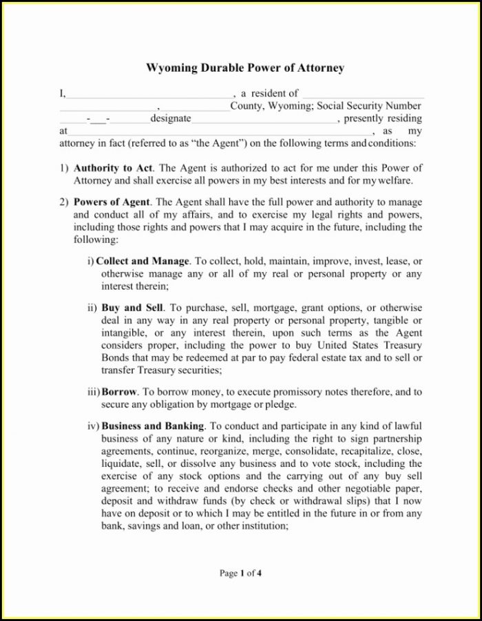 Financial Power Of Attorney Form Arkansas Financial Power Of Attorney Form Arkansas