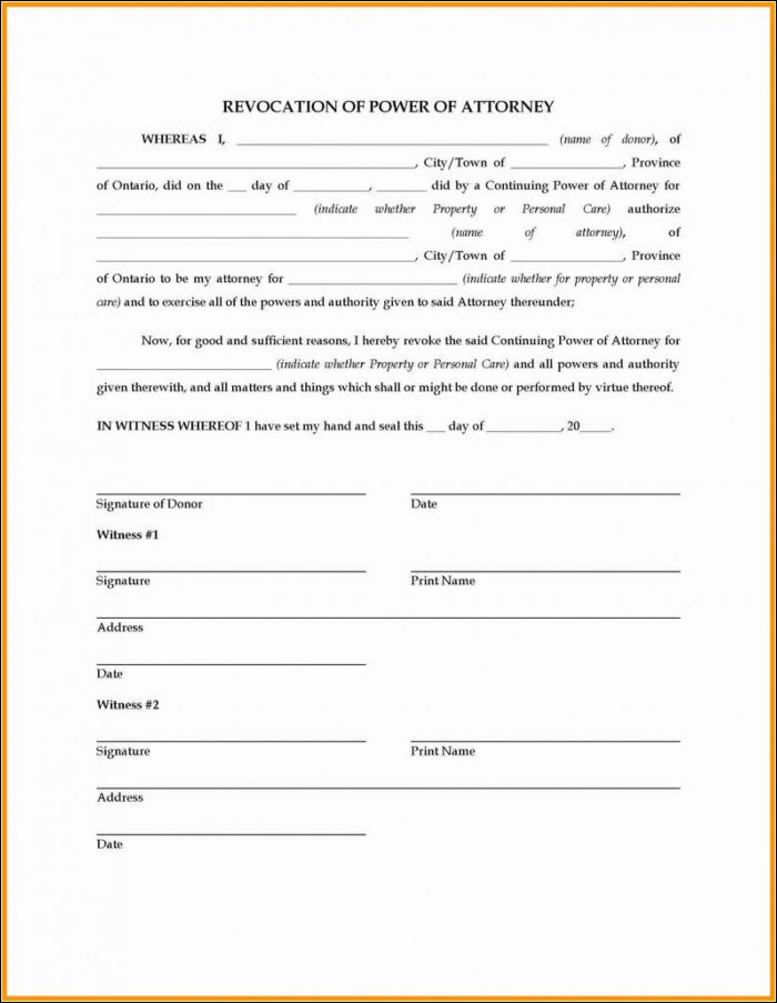 Florida General Durable Power Of Attorney Form Pdf Florida General Durable Power Of Attorney Form Pdf