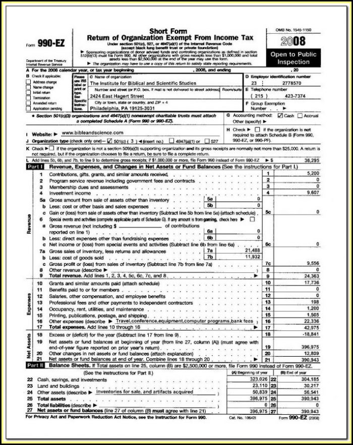 Form 990 Non Profit Salaries Form 990 Non Profit Salaries