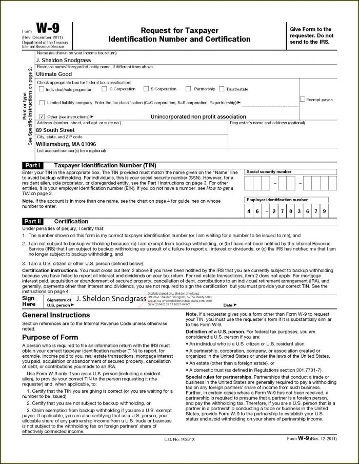 Fillable W 9 Form Fill For Fillable W 9 Form Fillable W 9 Form October
