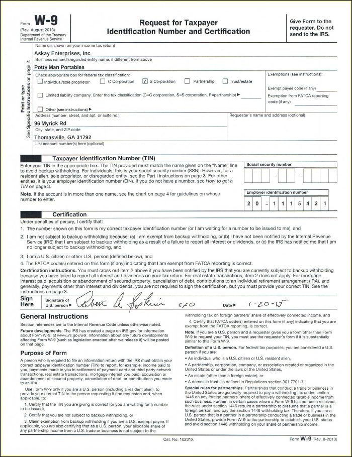 Free Online Fillable W 9 Form Free Online Fillable W 9 Form