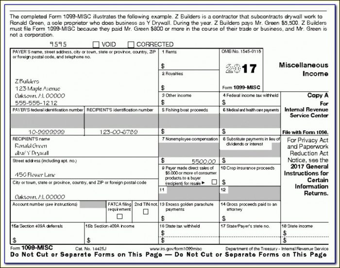 Free Printable 1099 Forms Irs.gov Free Printable 1099 Forms Irs.gov