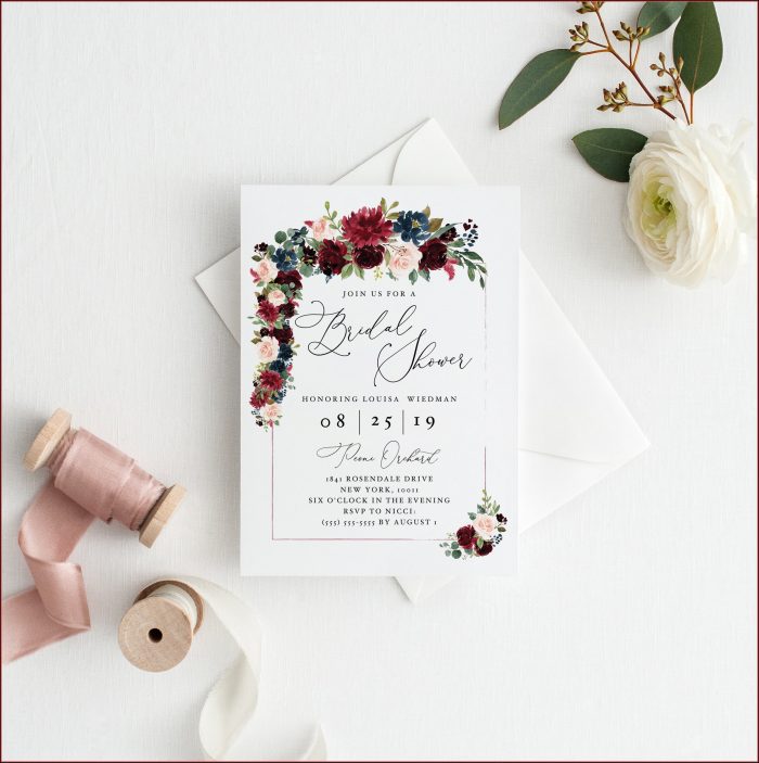 Free Printable Bridal Shower Invitations Templates Free Printable Bridal Shower Invitations Templates
