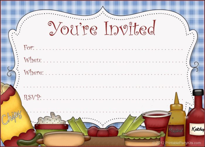 Free Printable Company Picnic Invitation Template Free Printable Company Picnic Invitation Template