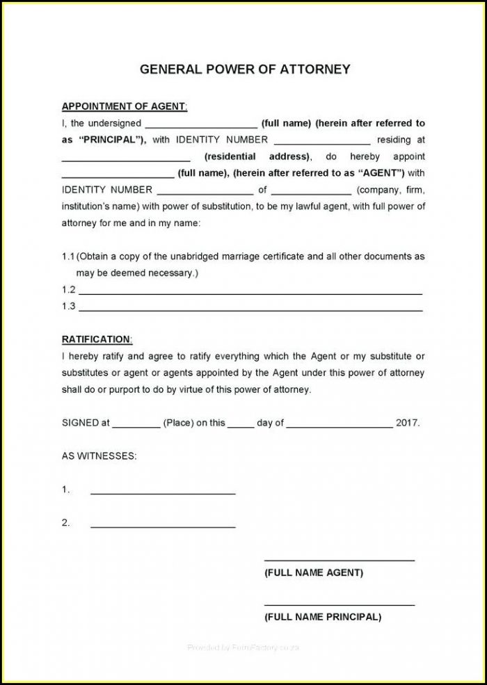 Free Printable Durable Power Of Attorney Form Ohio Free Printable Durable Power Of Attorney Form Ohio