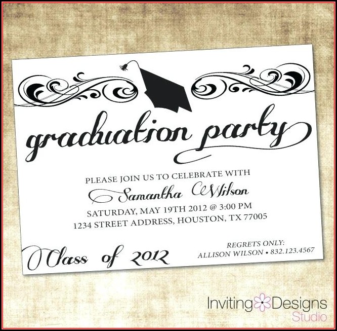 Free Printable Graduation Invitation Templates Cards Free Printable Graduation Invitation Templates Cards