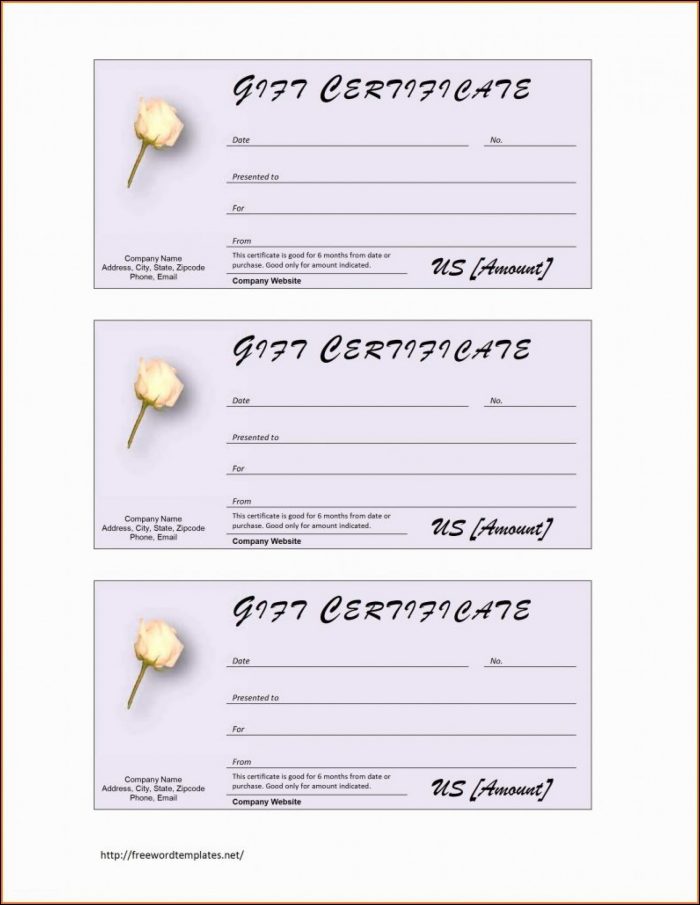 Free Printable Restaurant Gift Certificate Template Free Printable Restaurant Gift Certificate Template
