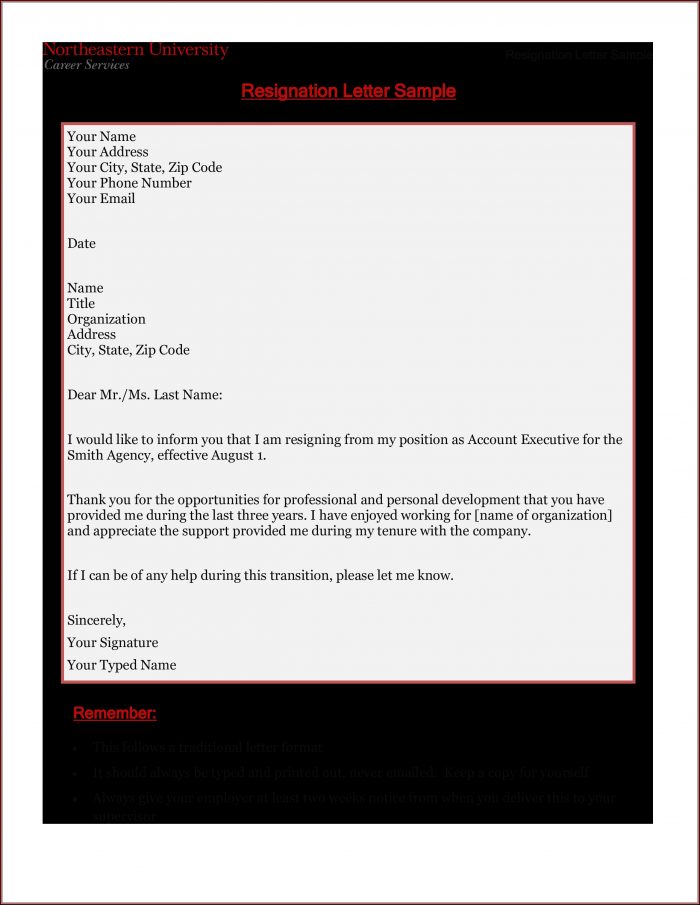 Free Resignation Letter Template Uk Free Resignation Letter Template Uk