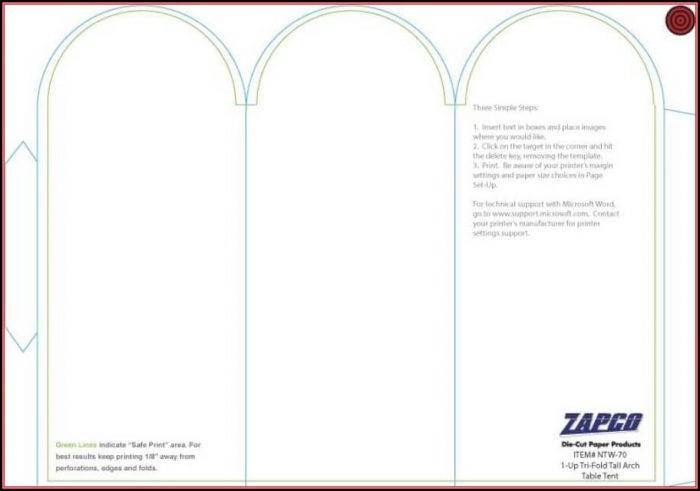 Free Table Tent Template Indesign Free Table Tent Template Indesign