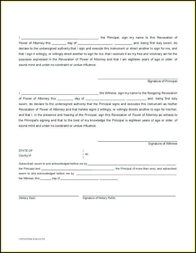 Free Texas Durable Power Of Attorney Forms To Print Free Texas Durable Power Of Attorney Forms To Print