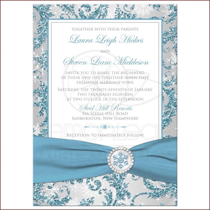 Free Winter Wonderland Wedding Invitation Templates Free Winter Wonderland Wedding Invitation Templates
