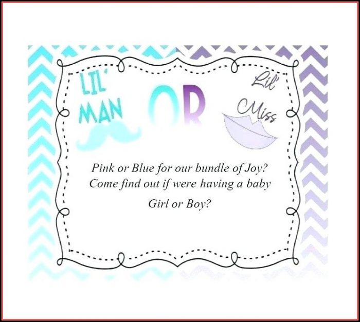 Gender Reveal Invitation Maker Online Gender Reveal Invitation Maker Online