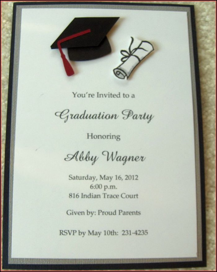 Graduation Party Invitation Templates Free Graduation Party Invitation Templates Free