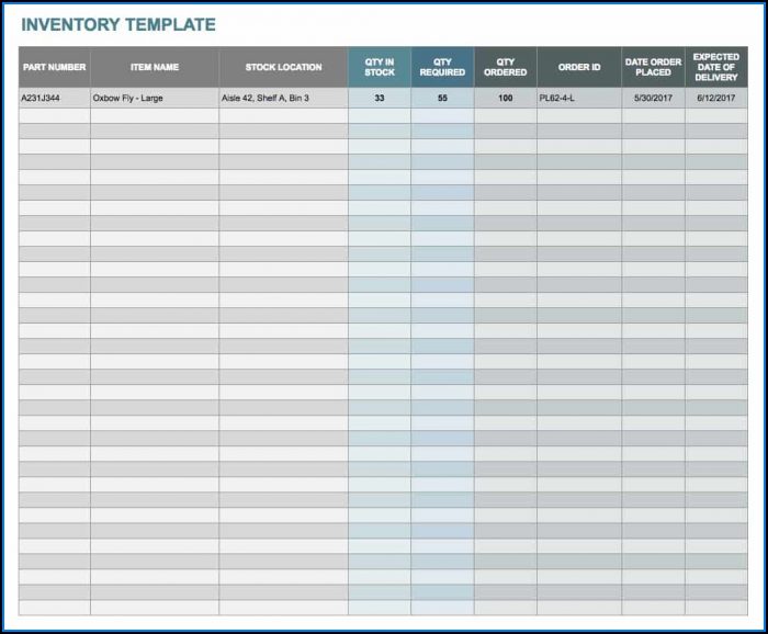 Inventory Spreadsheet Templates Inventory Spreadsheet Templates
