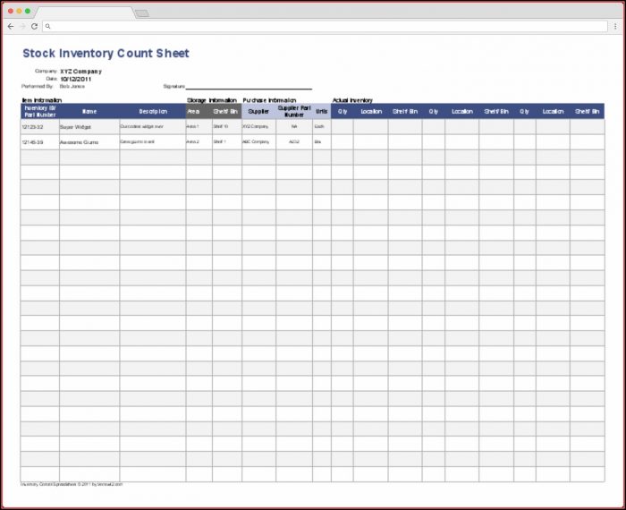 Inventory Tracking Excel Template Free Inventory Tracking Excel Template Free