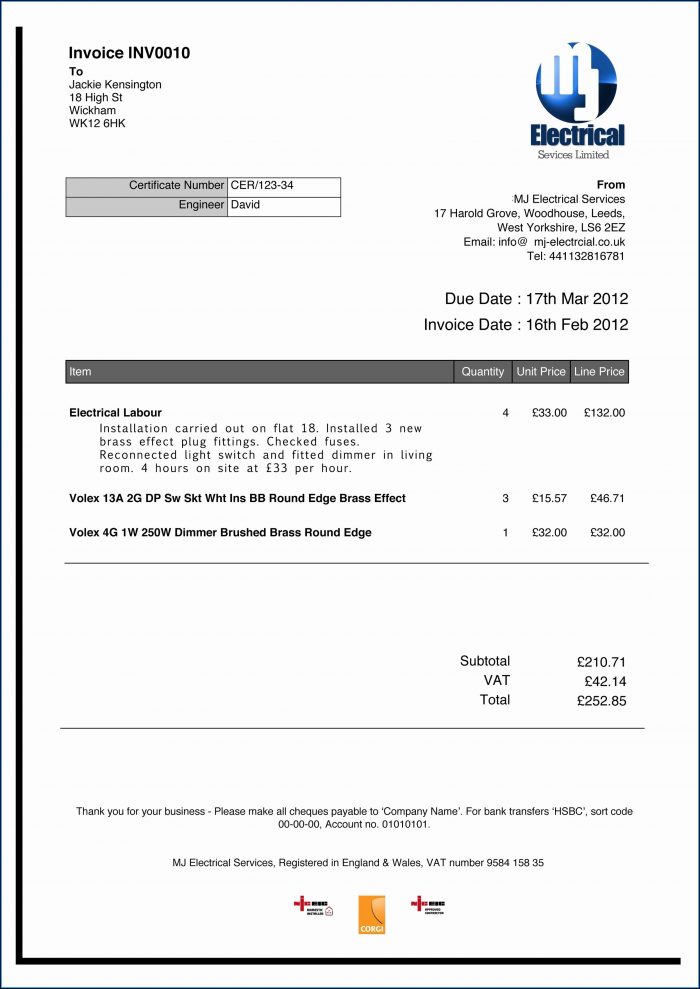 Invoice Template Excel Download Free Uk Invoice Template Excel Download Free Uk