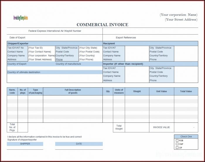 Invoice Template Xls India Invoice Template Xls India
