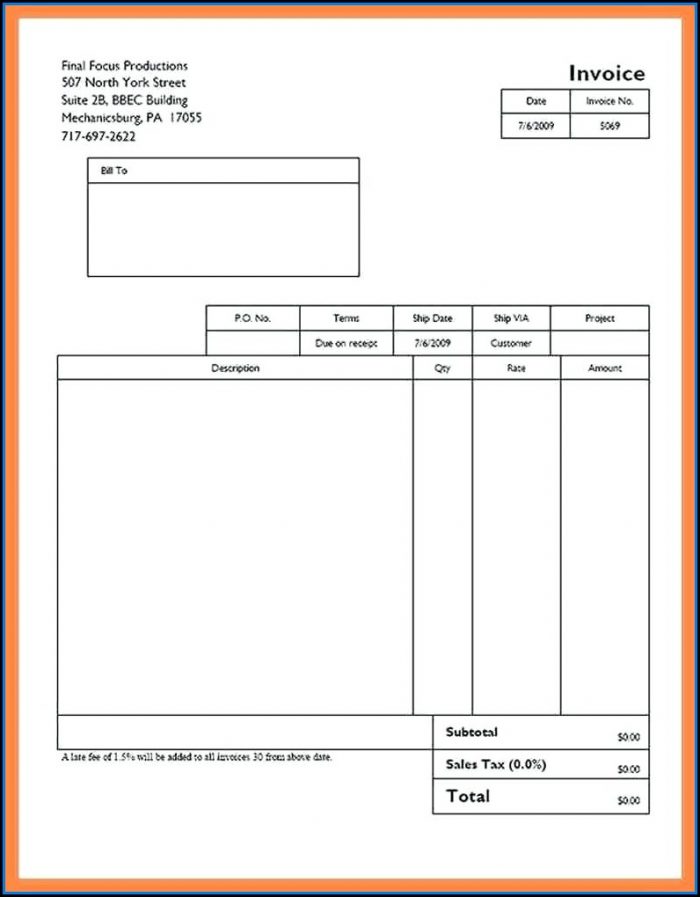 Invoice Templates Excel Free Download Invoice Templates Excel Free Download