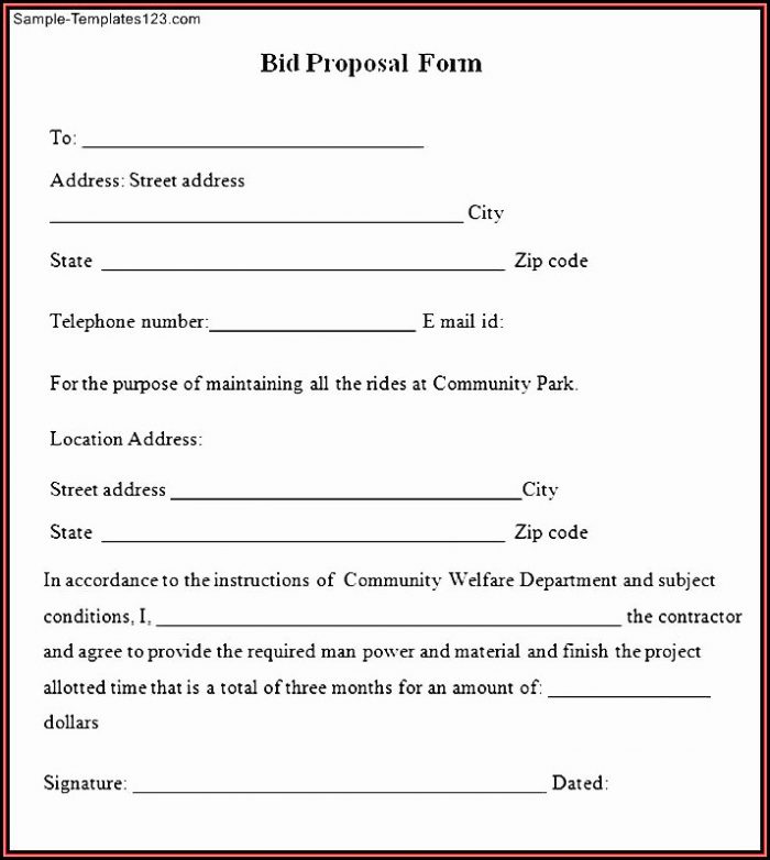 Landscape Proposal Template Excel Landscape Proposal Template Excel