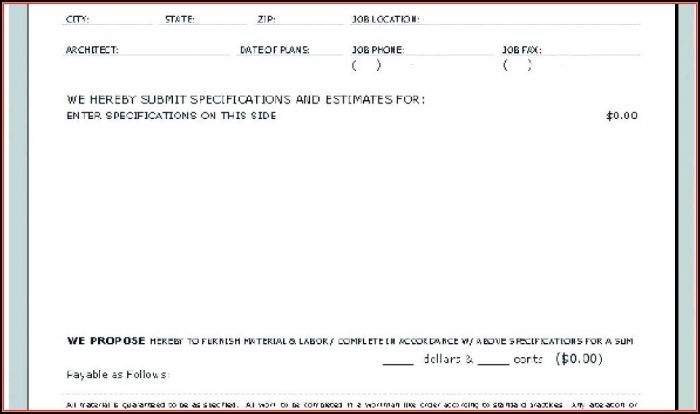 Landscape Proposal Template Word Landscape Proposal Template Word