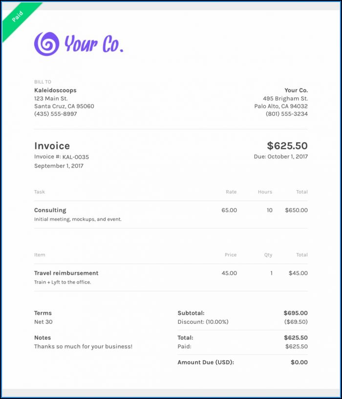 Makeup Artist Invoice Format Makeup Artist Invoice Format