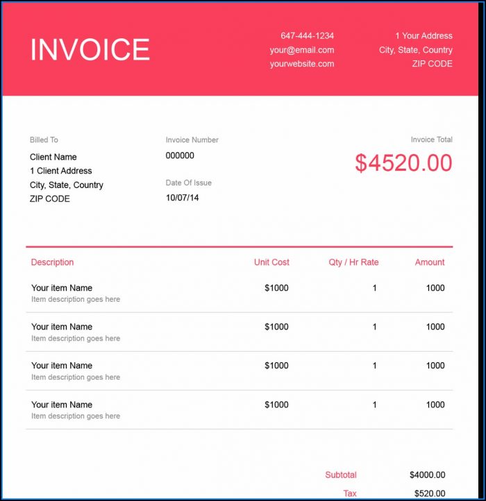 Makeup Artist Invoice Template Download Makeup Artist Invoice Template Download