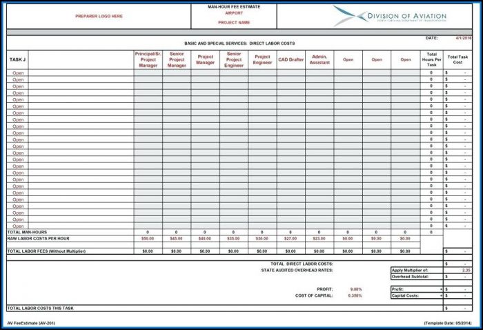 Masonry Takeoff Spreadsheet Template Masonry Takeoff Spreadsheet Template